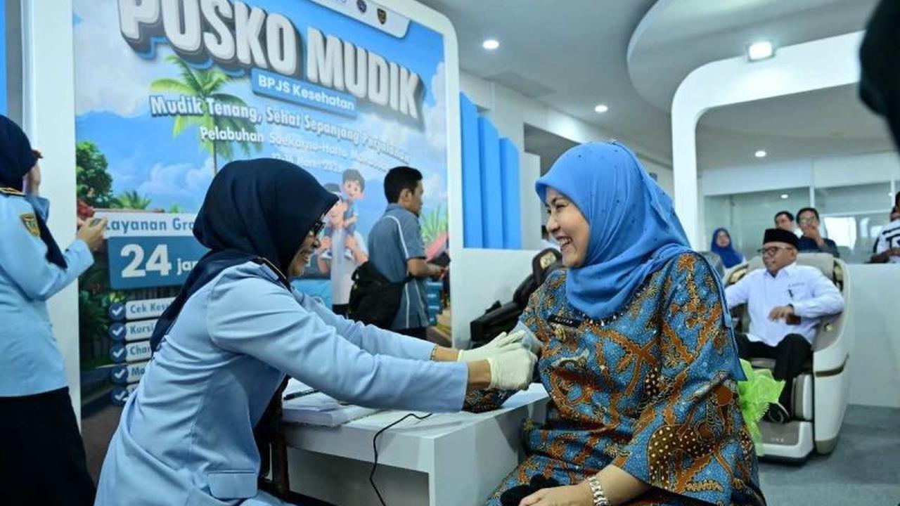 Wawali Makassar Apresiasi Posko Mudik BPJS Kesehatan di Pelabuhan Soekarno-Hatta