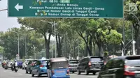 Jelang akhir pekan, Jumat (16/8/2024) aturan ganjil genap Jakarta tetap berlaku. (Merdeka.com/Iqbal S. Nugroho)