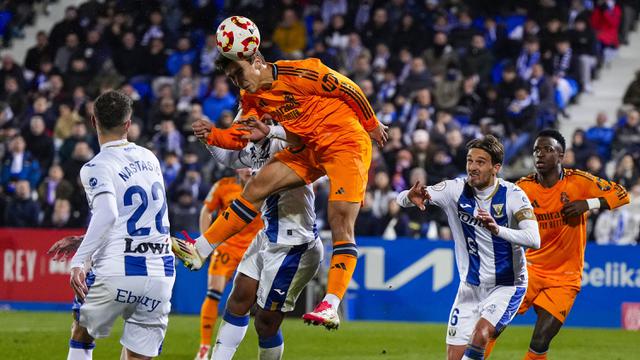 Foto: Gonzalo Gracia Jadi Pahlawan Kemenangan Real Madrid di Copa del Rey