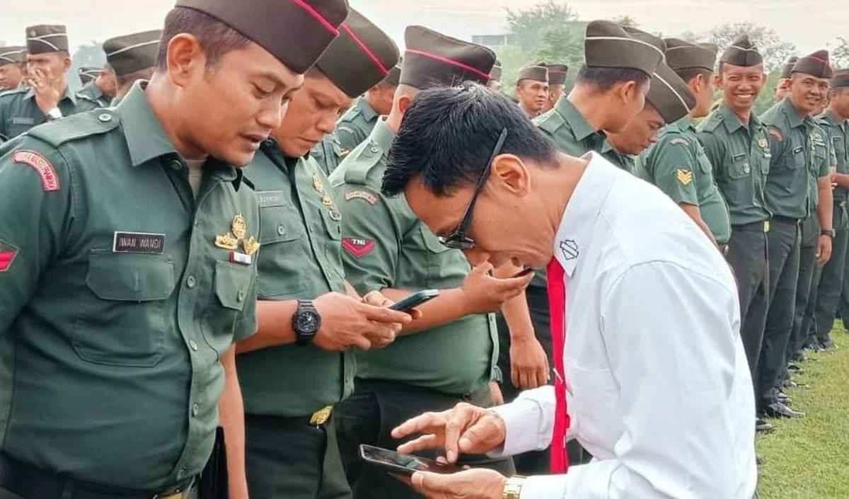 Pengecekan sendiri terjadi di Makodim 0510/Tigaraksa.  <br>