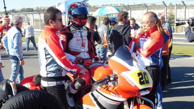 Dimas Ekky FIM Repsol CEV Motor3 European Championship 2017.