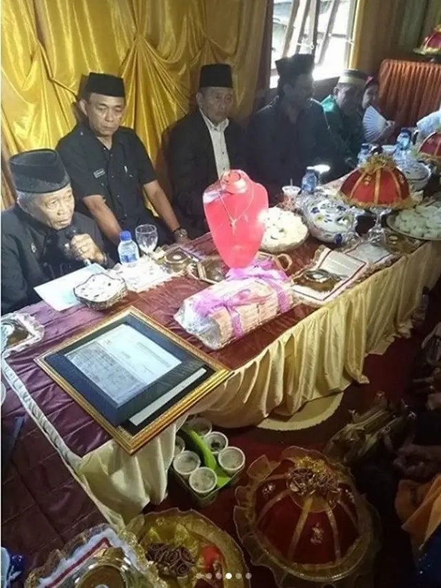 mahar pernikahan mewah (Foto: Instagram @makassar_iinfo)