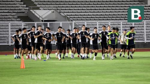 Timnas Indonesia latihan jelang hadapi Australia di Kualifikasi Piala Dunia 2026