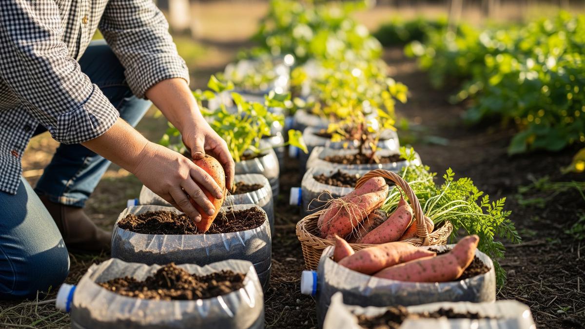 Cara Buat Kebun Umbi-Umbian di Galon Bekas, Solusi Bercocok Tanam Hemat Lahan