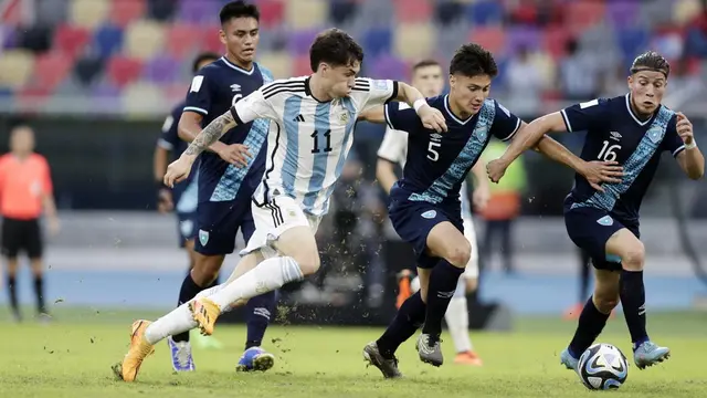 Foto: Melihat Aksi Memukau Para Penerus Lionel Messi di Piala Dunia U-20, Argentina Lolos ke Babak 16 Besar