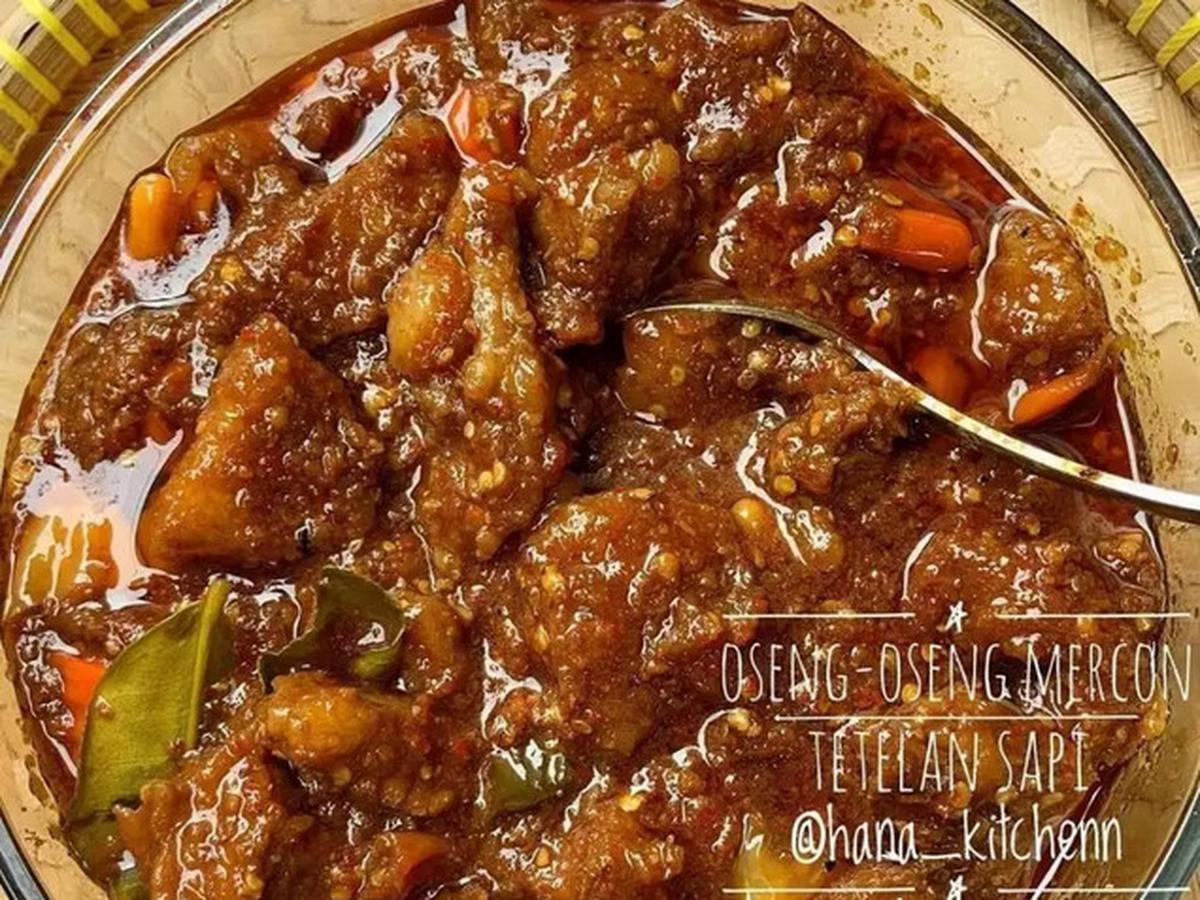 3. Resep Oseng Mercon Sapi Tetelan<br>