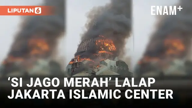 Jakarta Islamic Center Kebakaran