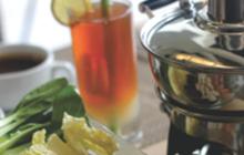 Suguhan steamboat dari Hotel Santika Bandung