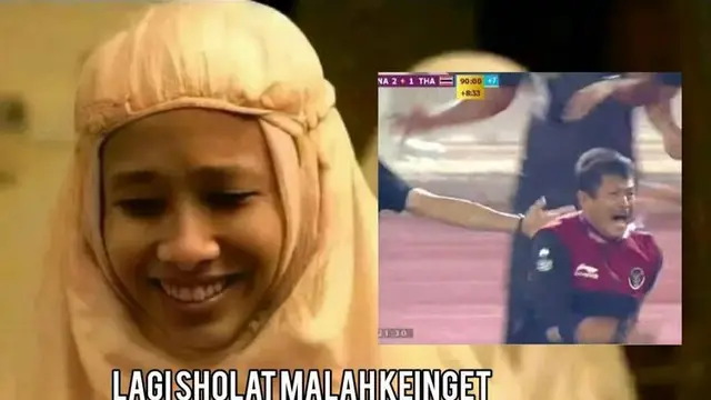 9 Meme Kemenangan Timnas Indonesia Atas Thailand Ini Bahagia Banget