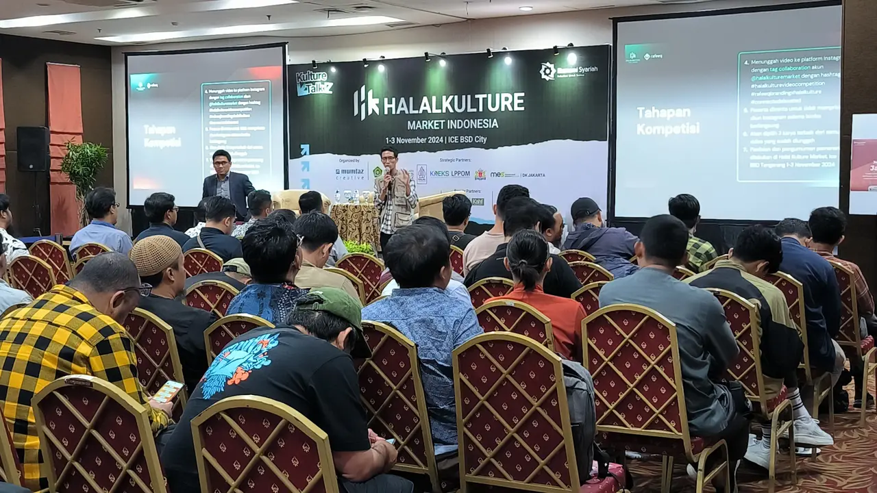 Halal Kulture Market Optimis Tembus 25 Ribu Pengunjung