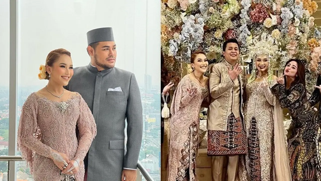 Potret 7 Seleb di Pernikahan Adik Ayu Ting Ting, Curi Perhatian