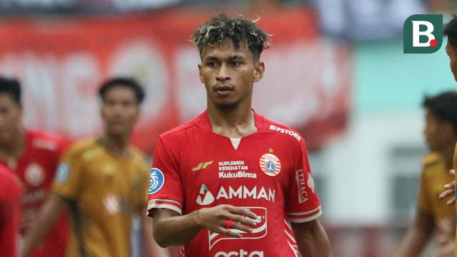 Pemain Persija Jakarta Osvaldo Haay