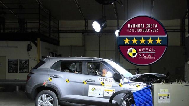 Hasil Memuaskan Uji Tabrak Hyundai Creta dan Stargazer di ASEAN NCAP (Ist)