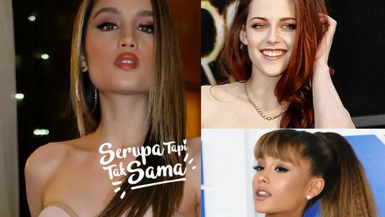 [Bintang] Serupa Tapi Tak Sama: Punya Bibir Mungil yang Penuh, Cinta Laura Ternyata Mirip Beberapa Seleb Hollywood Ini