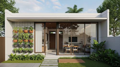 Desain Rumah Satu Lantai yang Tetap Terasa Luas Meski Lahan Terbatas (Image by Gemini AI)