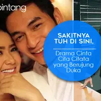 Sakitnya Tuh di Sini, Drama Cinta Cita Citata yang Berujung Duka (Foto: Instagram @icalmuhammad91 @amrituasikal, Desain: Muhammad Iqbal Nurfajri/Bintang.com)