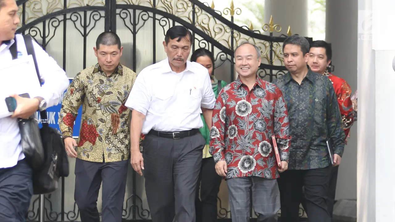 Bos SoftBank Temui Presiden Jokowi