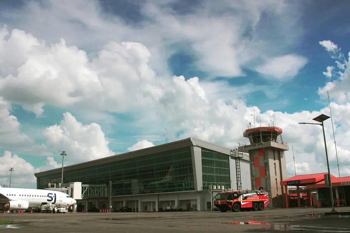 Operasional Bandara Radin Inten II Lampung tidak terganggu erupsi Gunung Anak Krakatau. (Dok Bandara Radin Inten II)