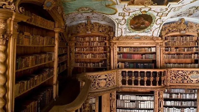 Keindahan Perpustakaan Waldsassen Abbey (sumber: bavaria)