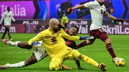 Sementara sang adik, Vanja Milinkovic-Savic juga kini ikut berkarier di klub Liga Italia bersama Torino. Ia mulai diperhitungkan sebagai kiper berbakat setelah memperkuat Torino pada tahun 2020 hingga saat ini. (AFP/Miguel Medina)