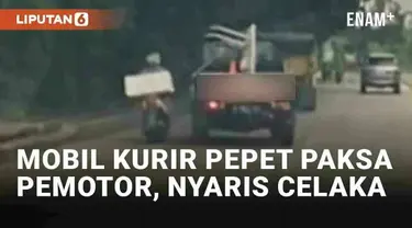 Insiden ketegangan dua pengendara mobil dan motor viral di media sosial. Sopir mobil kurir secara ugal-ugalan memepet pemotor di jalanan Kota Tangerang. Insiden terekam kamera dashboard diduga milik aparat.