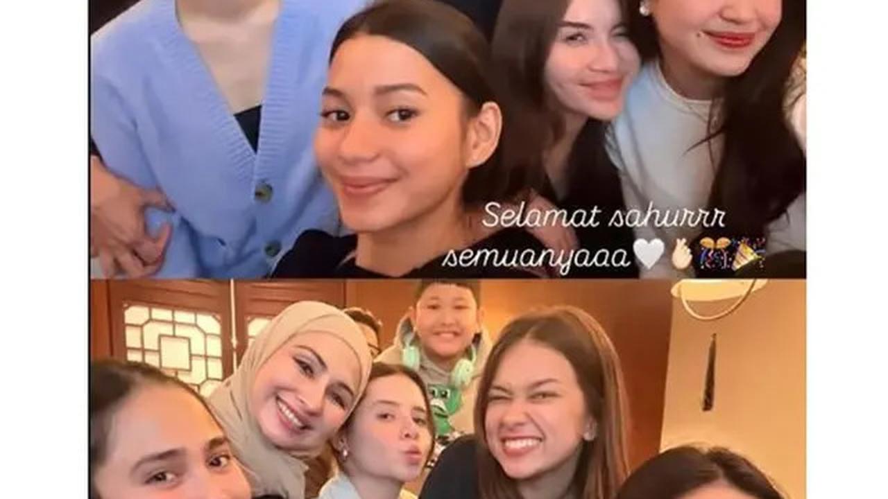 6 Potret Sahur Bareng Pemain Mermaid in Love, Amanda Manopo dan Angga Yunanda Absen