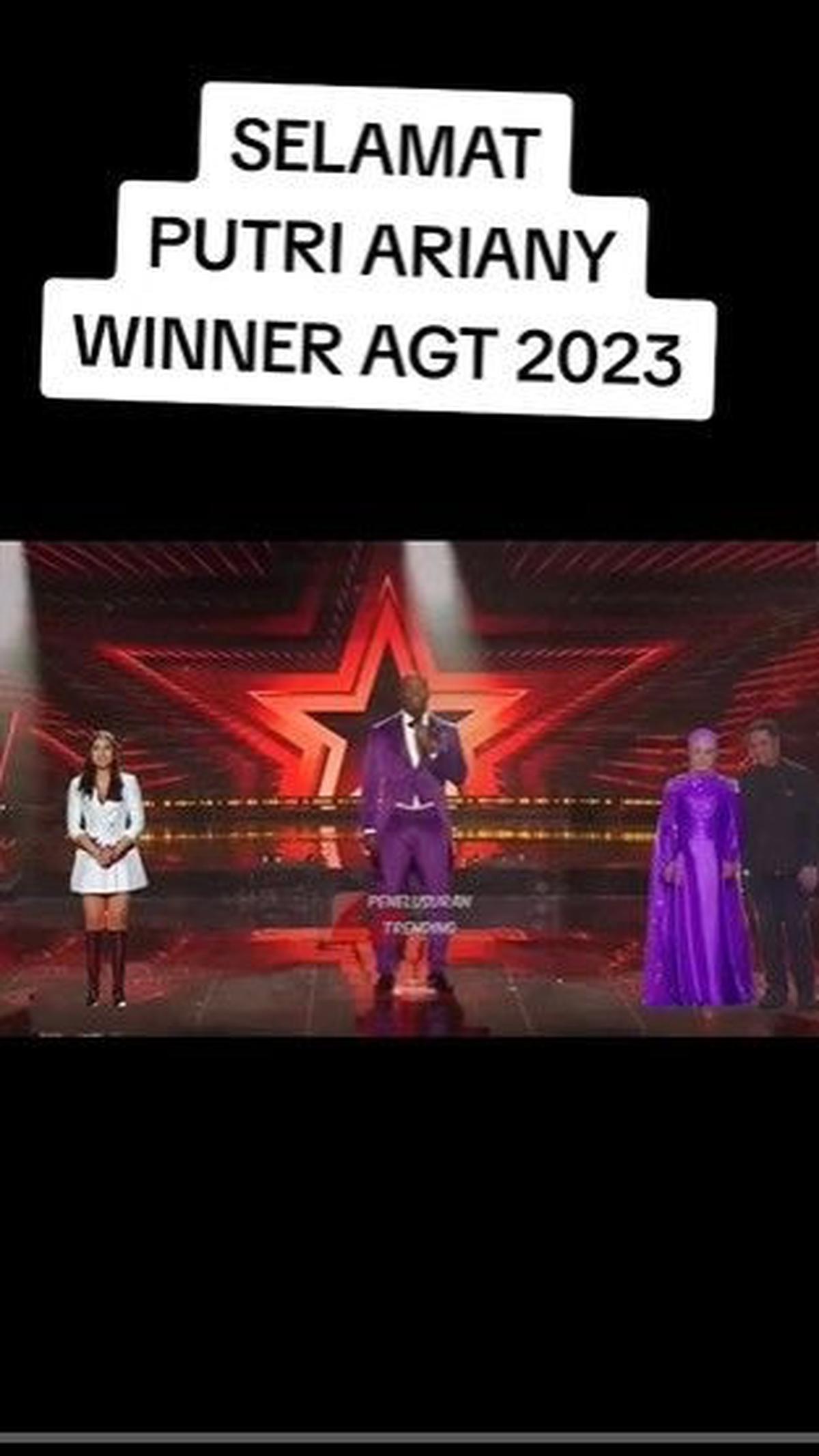 Benarkah Putri Ariani juara America's Got Talent 2023? Simak Penelusurannya&nbsp;<br>
