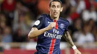 SAMBUT GEMBIRA - Angel Di Maria menyambut gembira reuni bersama para pemain Real Madrid. (uefa.com)