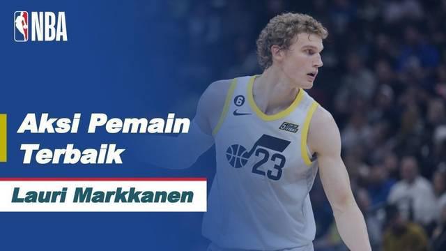 Berita Video Aksi-Aksi Lauri Markkanen Saat Bawa Utah Jazz Kalahkan LA Clippers pada Kamis (19/1/2023)