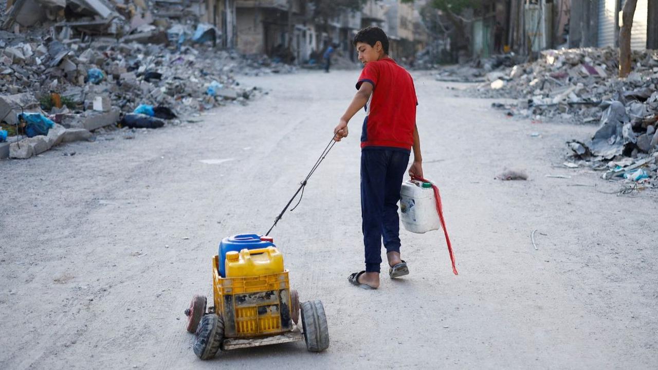 <b>Krisis Air Bersih Ancam Kesehatan Anak-Anak di Jalur Gaza</b>