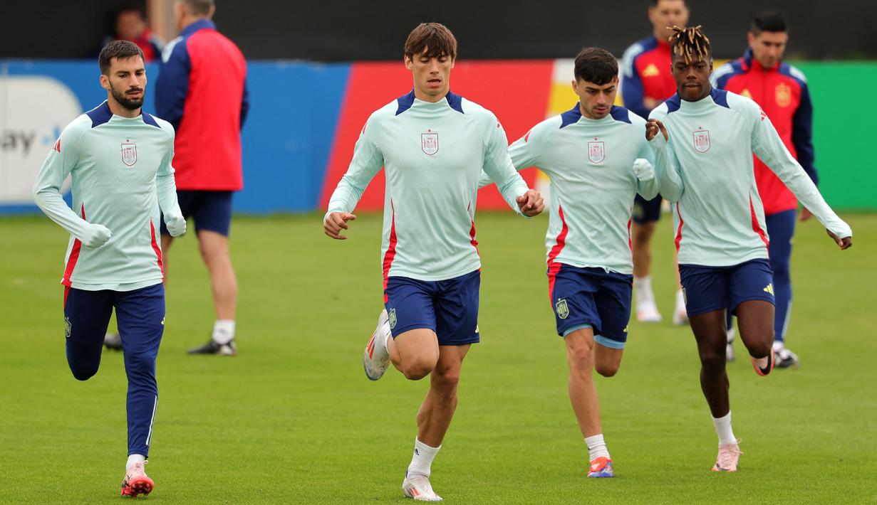 Sebagai juara Euro tiga kali (1964, 2008 dan 2012), Spanyol sedikit tidak diunggulkan pada Piala Eropa 2024 ini. (LLUIS GENE / AFP)