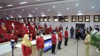 Wali Kota Makassar Danny Pomanto melantik pengurus Forum Multi Sektor Percepatan Eliminasi Tuberkulosis (Liputan6.com)