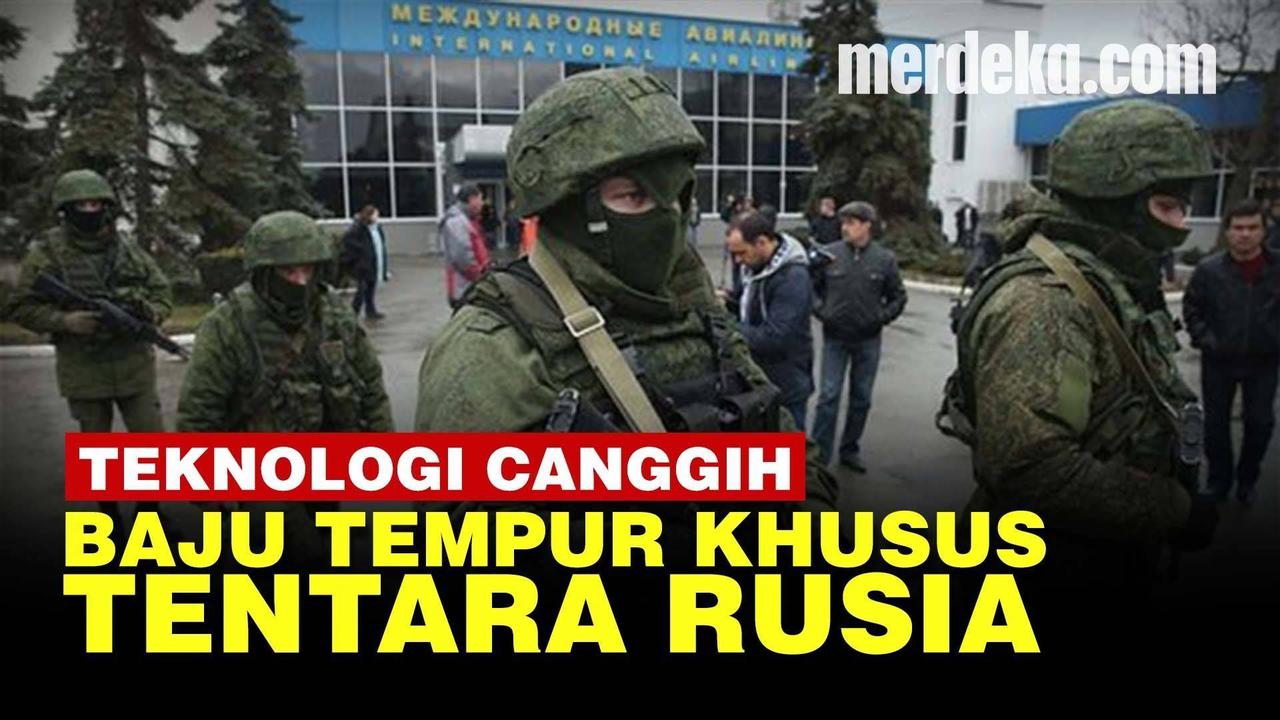 VIDEO: Kecanggihan Baju Tempur Militer Rusia