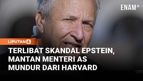 Terseret Kasus Epstein, Larry Summers Mundur dari Harvard