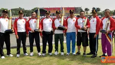 Citizen6, Surabaya: Setelah rombongan Fun Bike datang, kegiatan dilanjutkan menembak pistol Fun Shooting di lapangan Tempak FX. (Pengirim: Diyat Akmal Thahar)