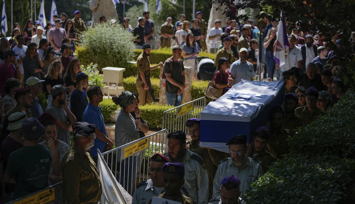 Israel telah melancarkan serangan di Tepi Barat selama 16 bulan, sebagai tanggapan atas serentetan serangan Palestina terhadap Israel musim semi lalu. (AP Photo/Ohad Zwigenberg)