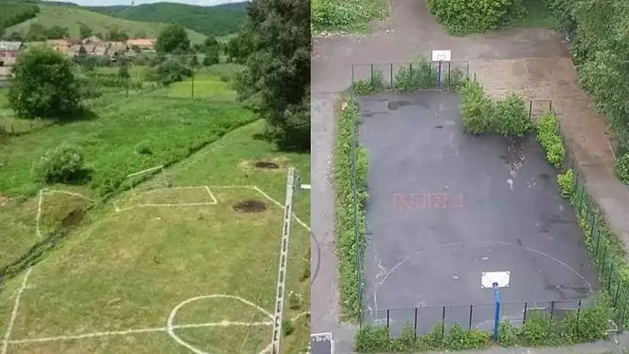 10 Potret Lapangan Olahraga dengan Bentuk Nyeleneh Ini Bikin Geleng Kepala