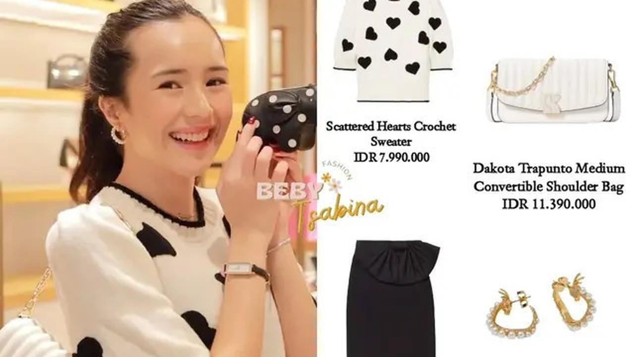 6 Taksiran Harga One Set Outfit Beby Tsabina, Penampilan di Pelantikan Suami Disorot
