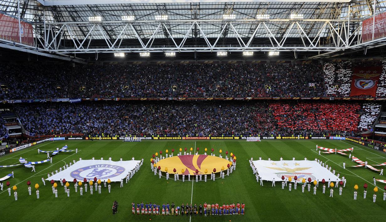 Pernah menjadi venue partai final Liga Champions 1997/1998 antara Real Madrid Melawan Juventus dan partai final Liga Europa 2012/2013 antara Chelsea melawan Benfica. (AFP/John Thys)