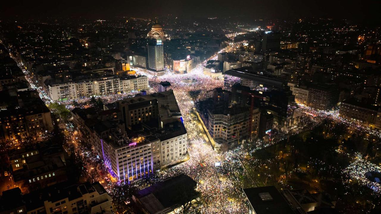 Demo Antikorupsi Terbesar Guncang Serbia