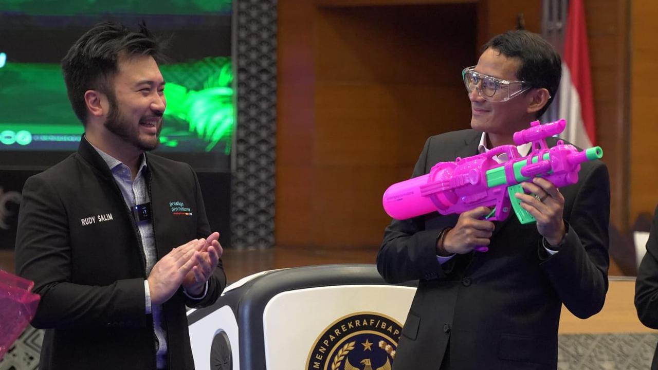 Waterbomb Festival Digelar di Jakarta, Sandiaga Uno: Meningkatkan Visibilitas Indonesia