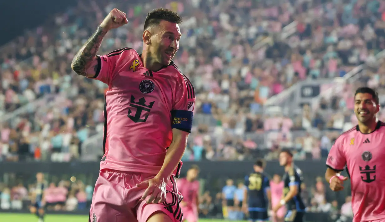 Kembalinya, Lionel Messi bersama Inter Miami ditandai dengan dengan penampilan luar biasa. (Chris ARJOON/AFP)