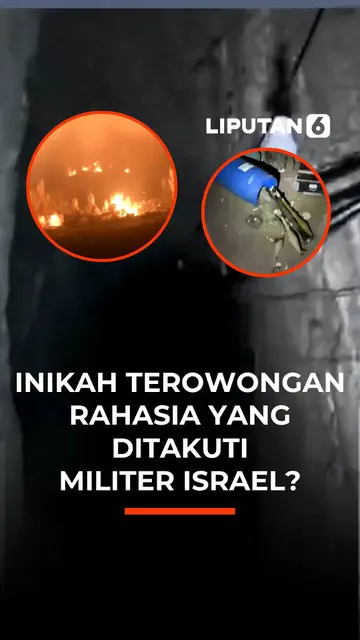 Inikah Terowongan Rahasia yang Ditakuti Militer Israel?