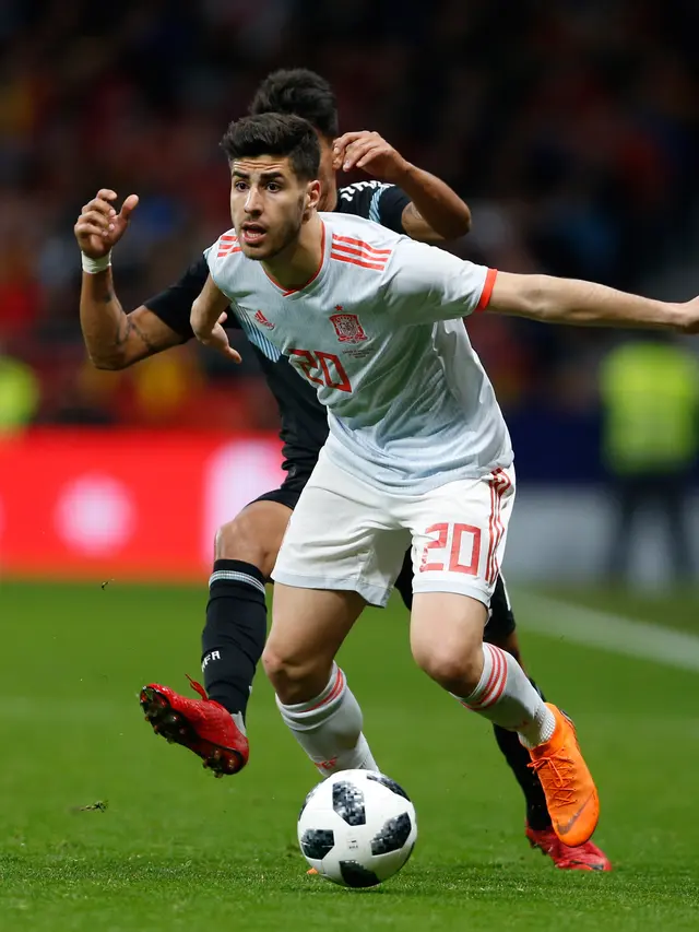 Spanyol Pesta Enam Gol ke Gawang Argentina