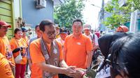 Calon Gubernur DKI Jakarta, Pramono Anung, bersama Bendahara Tim Pemenangan Pram-Doel, Charles Honoris (Istimewa)
&nbsp;