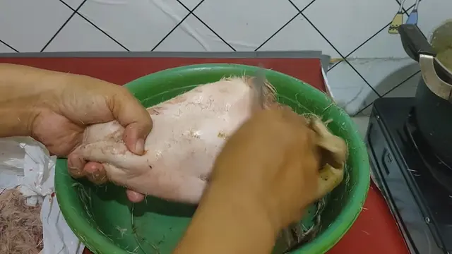 Tidak Usah Dibakar, Begini Cara Bersihkan Rambut Kepala Kambing Sebelum Dimasak