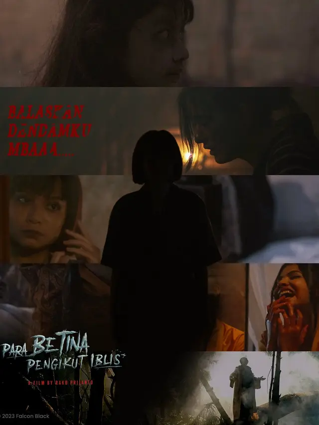 Poster alternatif film Para Betina Pengikut Iblis. (Foto: Dok. Falcon Black)