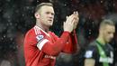 2. Wayne Rooney - Pria asal Inggris ini menempati posisi ke dua sebagai bomber paling ganas di Premier League. Mantan striker Manchester United ini telah mencetak 208 gol dari 491 laga. (AFP/Paul Ellis)