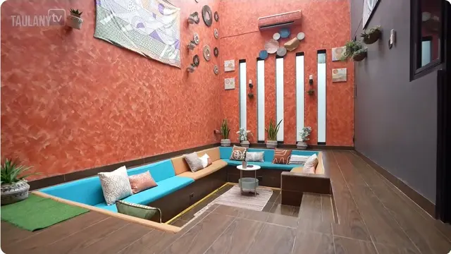 6 Potret Area Belakang Rumah Onad dan Beby Prisillia yang Bergaya Mediterania