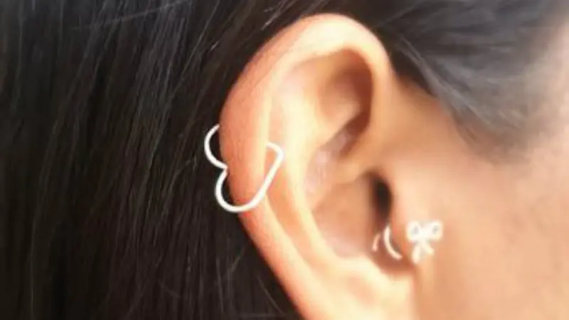 Heartilage Piercings, Tren Tindik Anting Terbaru. Berani Coba?